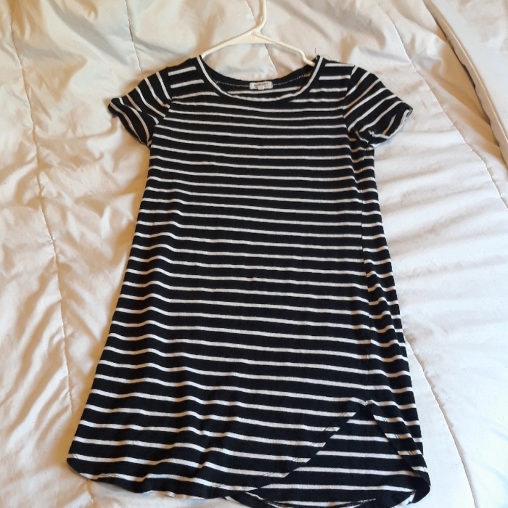 Black and white dress
